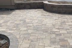 paver wall/block seat wall